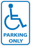 Handicap Parking Sign